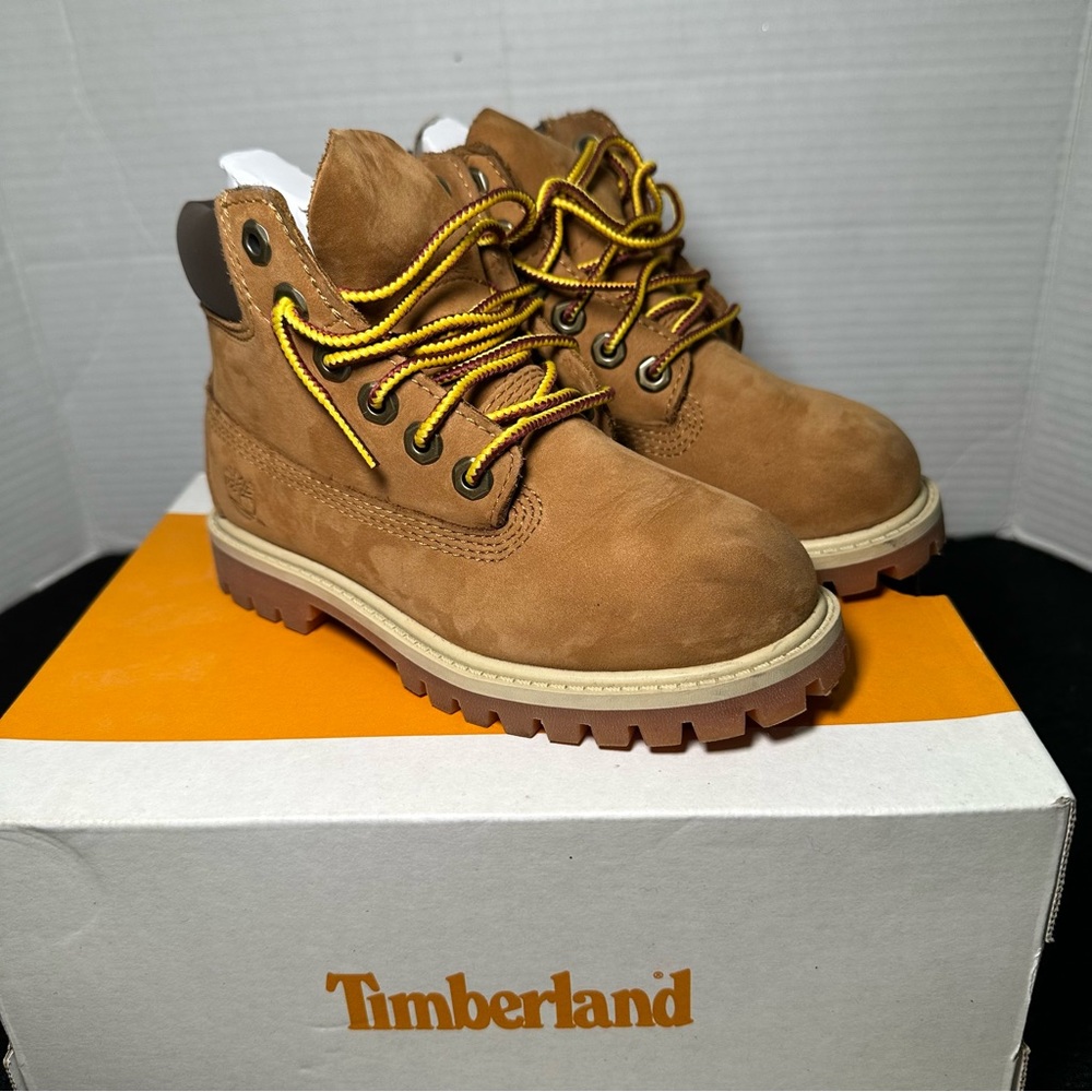 Timberland Kids Brown Boots 10C Like New